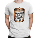 Pumpkin Spice Candle Life Quote Men's T-shirt