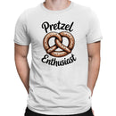 Pretzel Enthusiast Funny Food Lover Men's T-shirt