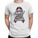In This Family No One Fights Alone Men's T-shirt
