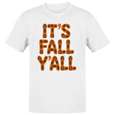 It's Fall Y'all Pumpkin Leaf Men's T-shirt