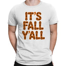 It's Fall Y'all Pumpkin Leaf Men's T-shirt