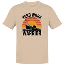 Yard Work Warrior Retro Sunset Men's T-shirt