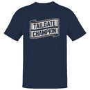 Tailgate Champion Men's T-shirt - Retro Banner Design