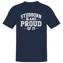Stubborn and Proud Bulldog Attitude Men's T-shirt