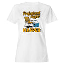 Women's T-shirt Professional Napper Relaxation Humor