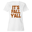 It's Fall Y'all Pumpkin Leaf Women's T-shirt