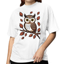 Autumn Owl on Branch Women's T-shirt