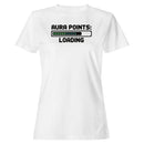 Aura Points Loading Gamer Level Up Women's T-shirt