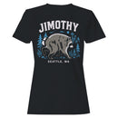Jimothy Seattle Raccoon Skyline Women's T-shirt