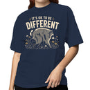 It's OK To Be Different Raccoon Women's T-shirt