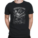Wonderfully Made Raccoon Nature Scene Men's T-shirt