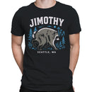 Jimothy Seattle Raccoon Skyline Men's T-shirt