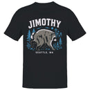 Jimothy Seattle Raccoon Skyline Men's T-shirt