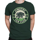 Jimothy Fan Club Raccoon Badge Men's T-shirt