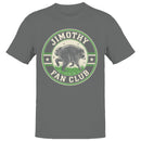 Jimothy Fan Club Raccoon Badge Men's T-shirt