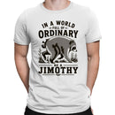In a World Full of Ordinary Be a Jimothy Men's T-shirt