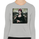 Frida Kahlo Mona Lisa Women's Long Sleeve T-shirt