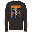 Frida Kahlo Scream Parody Women's Long Sleeve Shirt
