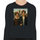 Frida Kahlo American Gothic Women's Long Sleeve Shirt