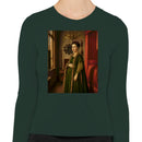 Frida Kahlo Portrait Art Women's Long Sleeve T-Shirt