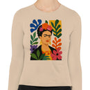 Frida Kahlo Portrait Women's Long Sleeve T-shirt
