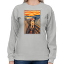 Frida Kahlo Meets The Scream Women's Sweatshirt