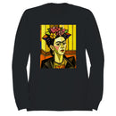 Frida Kahlo Geometric Floral Women's Sweatshirt