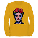 Pop Art Floral Crown Women's Sweatshirt
