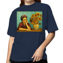 Woman with Flower Crown Women's T-shirt