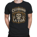 Celebrando La Vida Sugar Skull Men's T-shirt