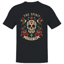 The Spirit Lives On Sugar Skull Art Men's T-shirt