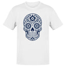 Sugar Skull Floral Pattern Men's T-shirt