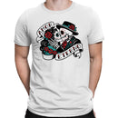 Till Death We Do Art Sugar Skull Men's T-shirt