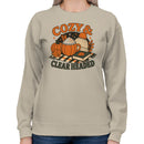 Women's Sweatshirt - Cozy Autumn Quote