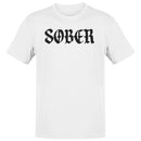 Sober Not Boring Gothic Motivation Men's T-shirt