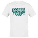 Sober AF Dripping Bubble Letter Men's T-shirt