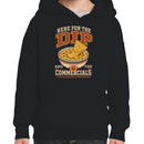 Here for the Dip Youth Hoodie