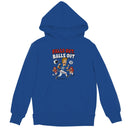 Falls Out Balls Out Funny Football Youth Hoodie