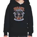 Tailgate Champion Youth Hoodie - Undefeated Design