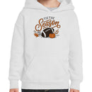 Tis The Season Football Pumpkin Youth Hoodie