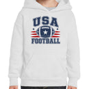 USA Football Star Emblem Youth Hoodie