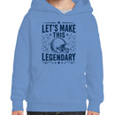 Youth's Hoodie - Legendary Football Helmet Design