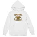Hometown Football Vintage Distressed Youth Hoodie