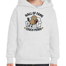 Youth's Couch Potato Humor Hoodie