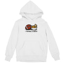 Youth's Hoodie for Football & Queso Snack Lovers
