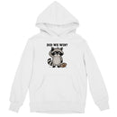 Funny Raccoon Football Meme Youth Hoodie