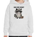 Funny Raccoon Football Meme Youth Hoodie