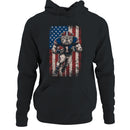 American Football Bulldog Number 1 Men's Hoodie