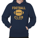 Men's Hoodie - Vintage Football Club Member Emblem