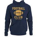 Men's Hoodie - Vintage Football Club Member Emblem